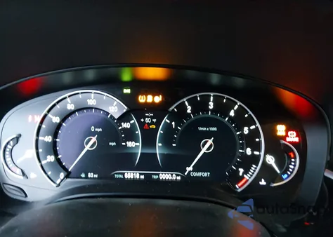 2018 BMW M550I xDrive z USA, uszkodzony, nr VIN WBAJB9C5XJB034766